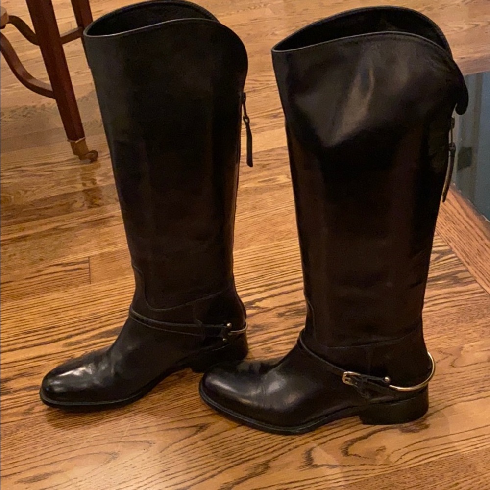 Johnston & Murphy Vero Choi Black Riding Boots